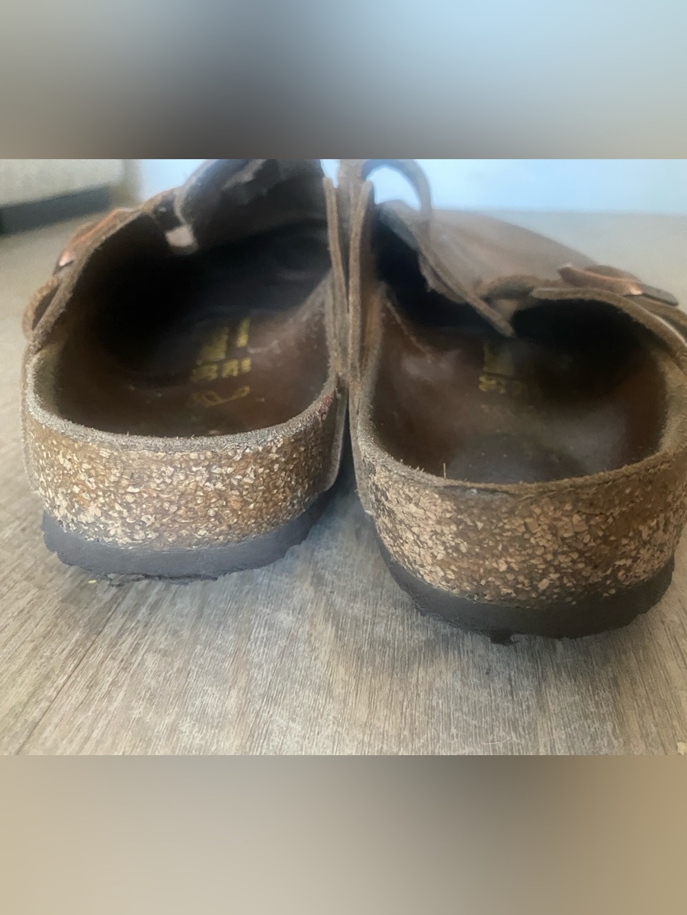Birkenstock Boston Oiled Leather Clogs Sz 9 - Picture 8 of 13